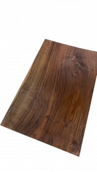 Top Walnut Europ. plain A, 1-pc., 8 mm